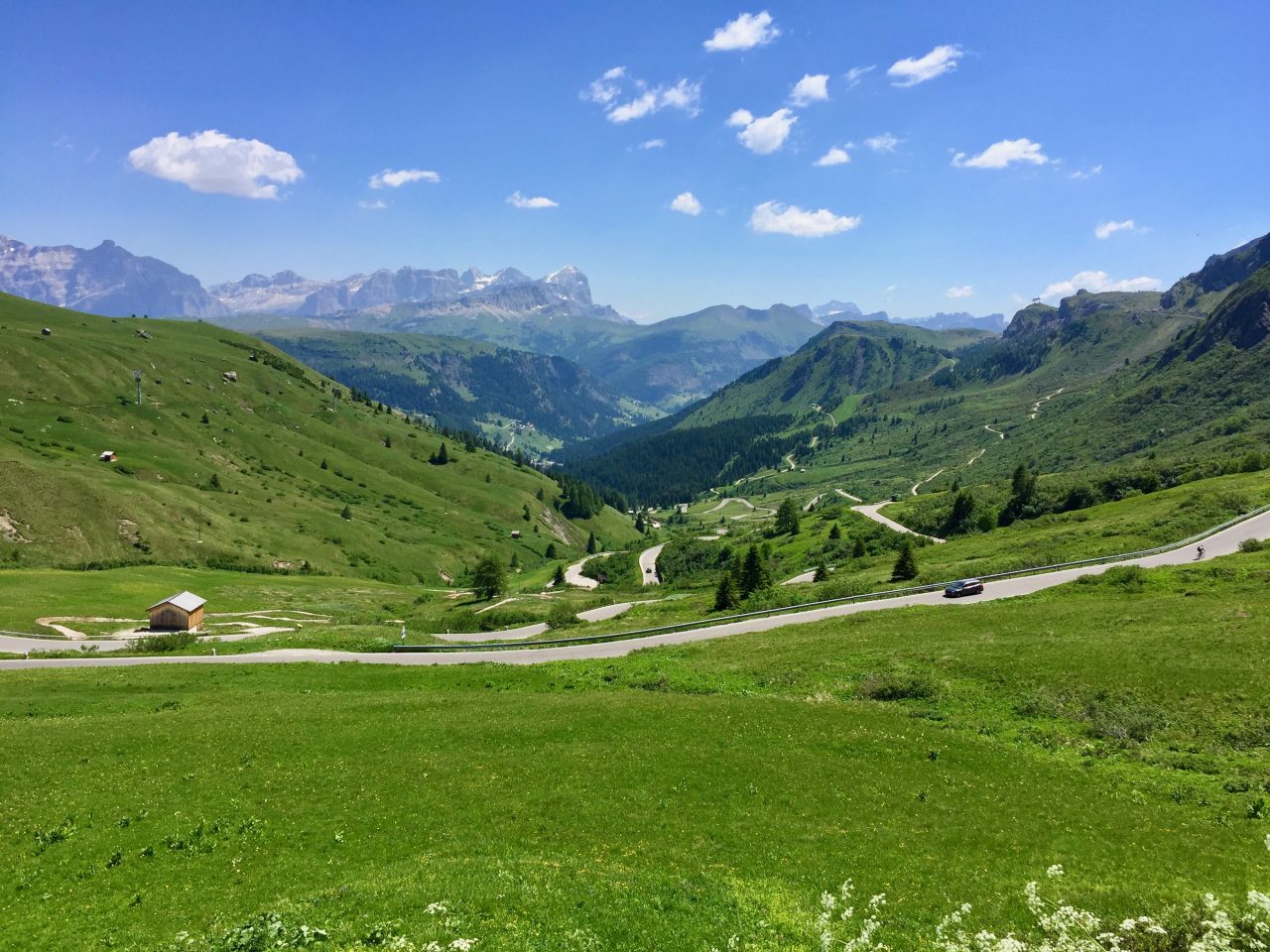 Passo Pordoi, Dolomites, Italy