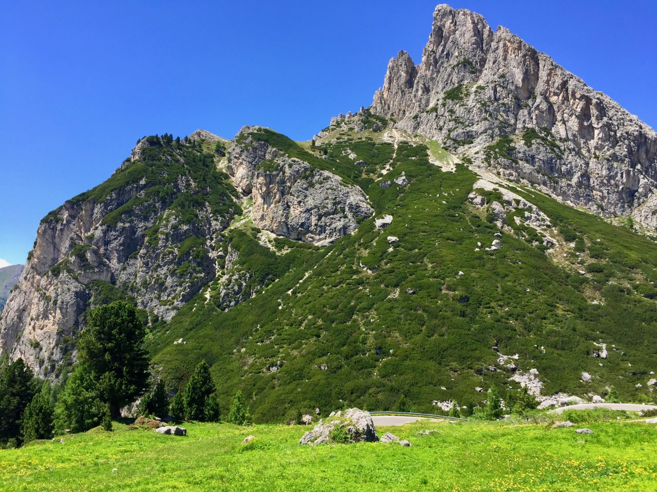 Passo Falzarego, Dolomites, Italy