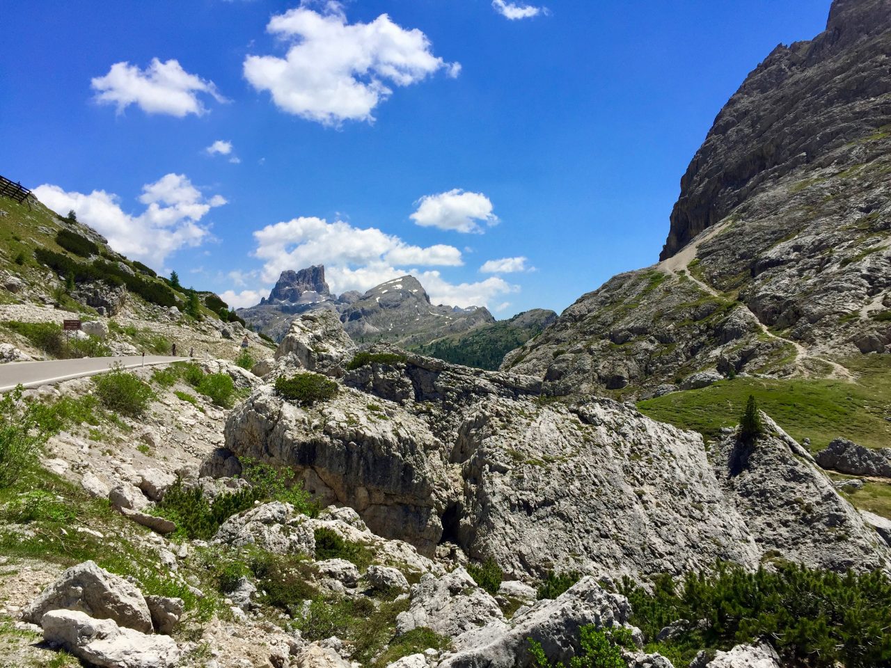 Passo Valparola, Dolomites, Italy